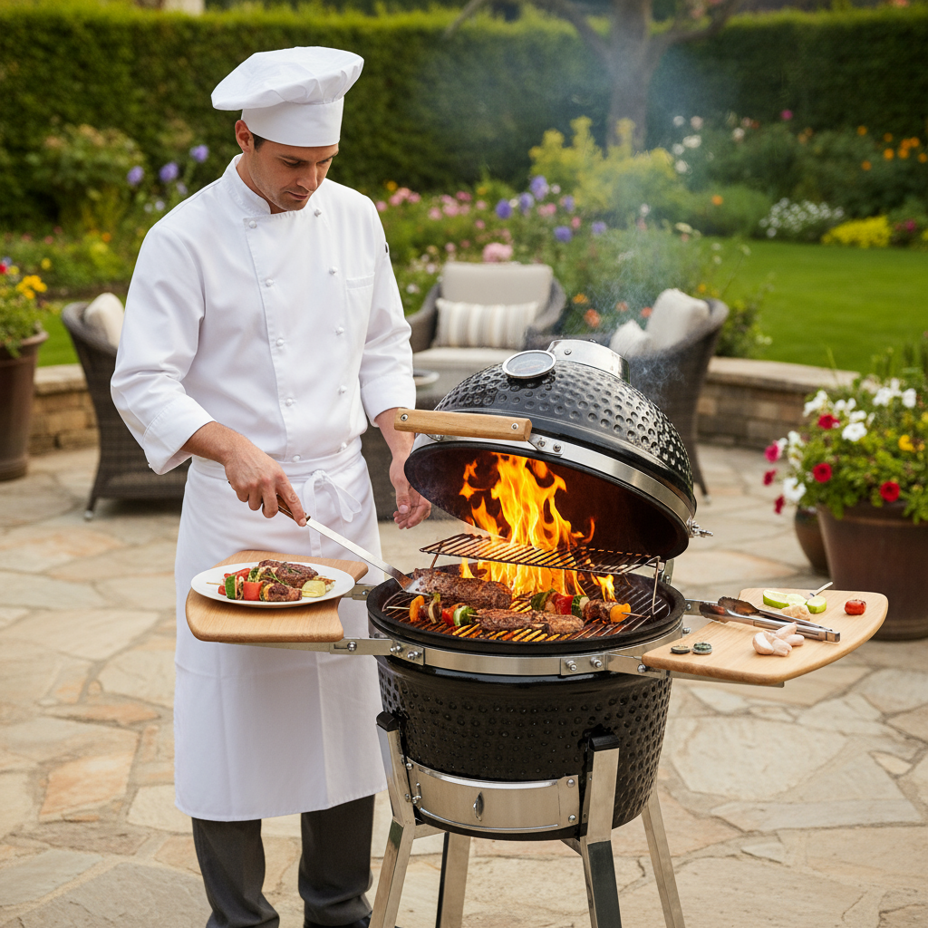 Barbecue Kamado L Céramique 76 cm
