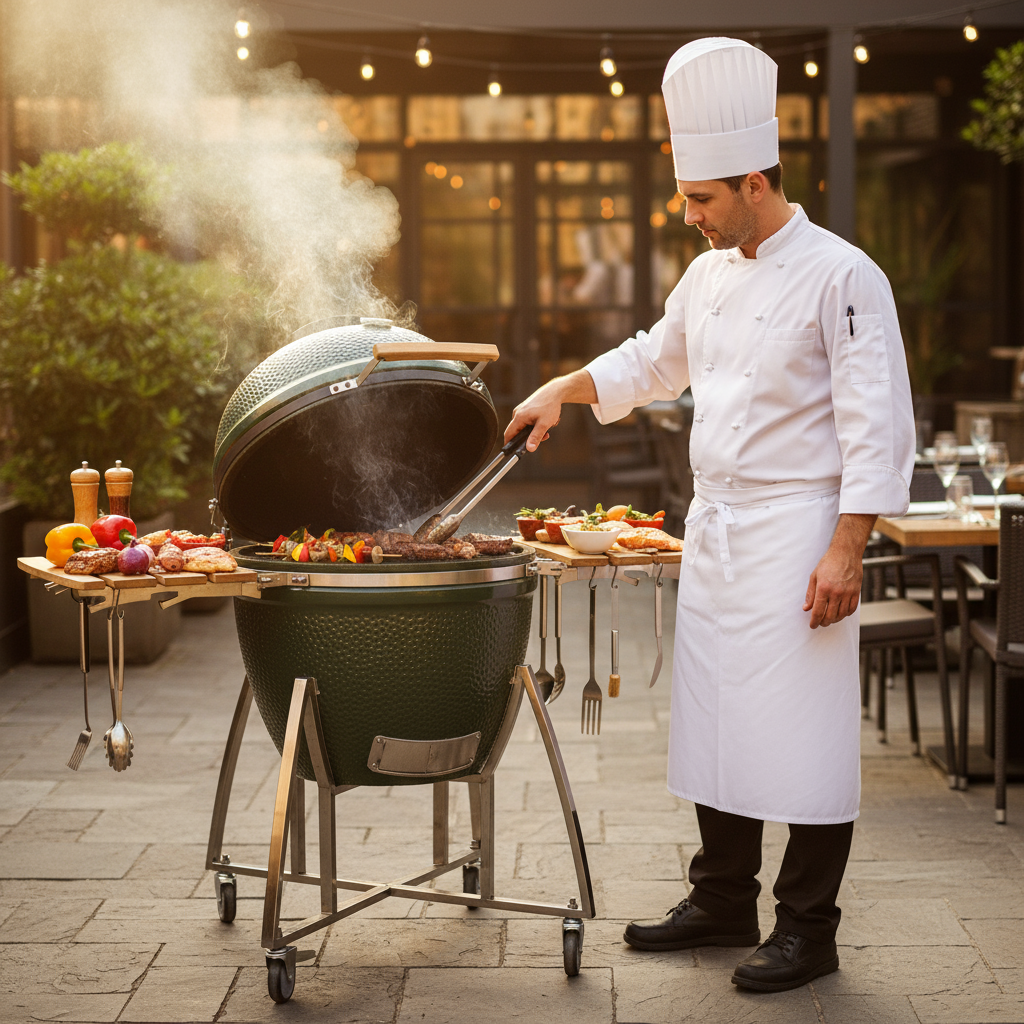 Barbecue Kamado XXL Céramique 122 cm