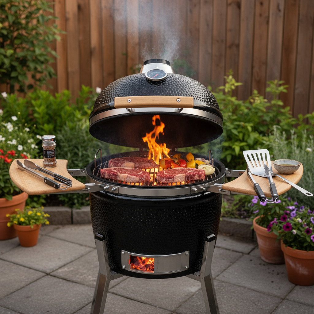 Barbecue Kamado L Céramique 76 cm